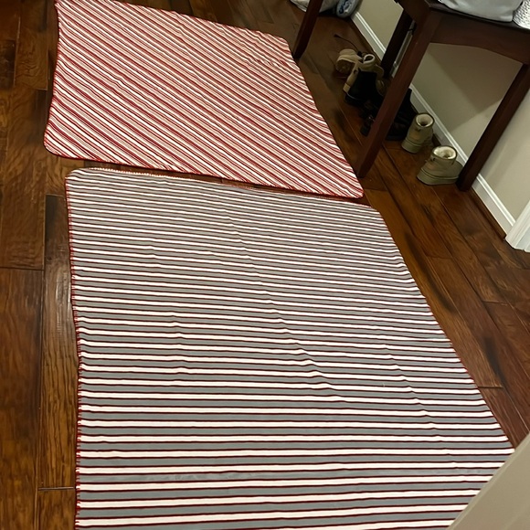 2 Like NEW Roundy Apparel 60”x48” Soft Fleece Holiday Blankets. - Picture 2 of 16